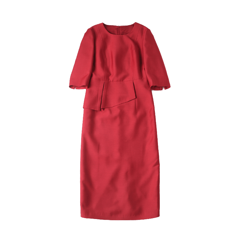 欧秀拉婚宴礼服连衣裙女