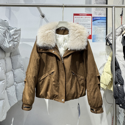 冬季新款小个子内胆加白鸭绒外套