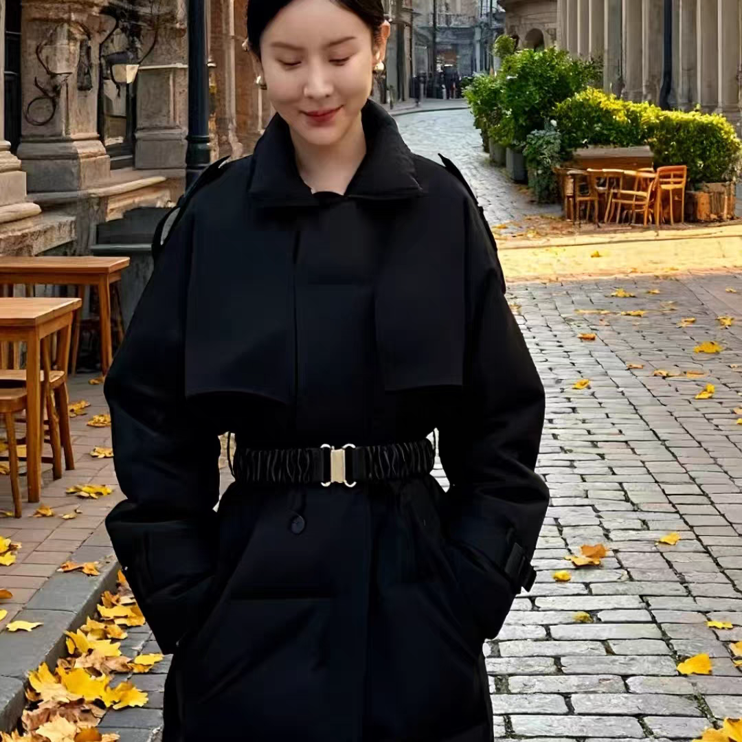 羽绒服腰带女弹力收腰松紧带百搭腰封装饰棉衣外套裙子配饰时尚