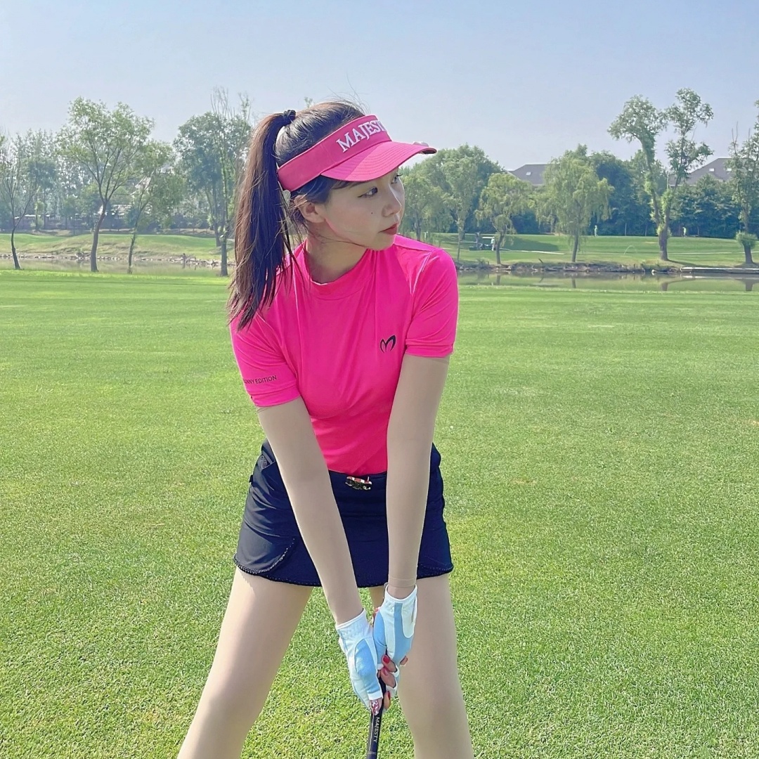 夏季高尔夫女装速干短袖球服