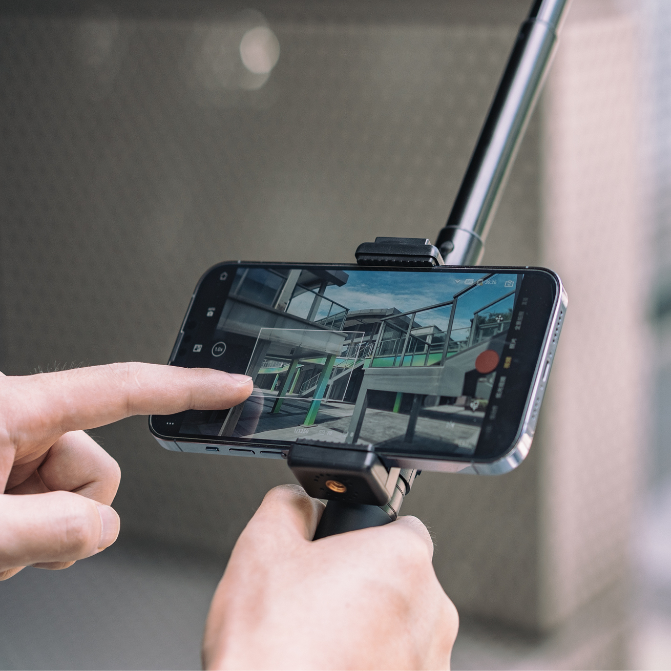 大疆OsmoPocket3相机自拍杆支架配件实时监看专用伸缩延长杆手持杆DJI配件自拍杆拍摄手机夹带三脚架拓展配件