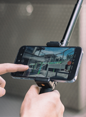 大疆OsmoPocket3相机自拍杆支架配件实时监看专用伸缩延长杆手持杆DJI配件自拍杆拍摄手机夹带三脚架拓展配件