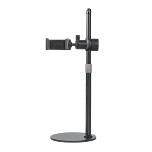 桌面重叠直播双机位手机支架手机散热器降温制冷题词配件直播金属支架俯仰拍上下多平台拍摄专用珠宝玉石佛珠