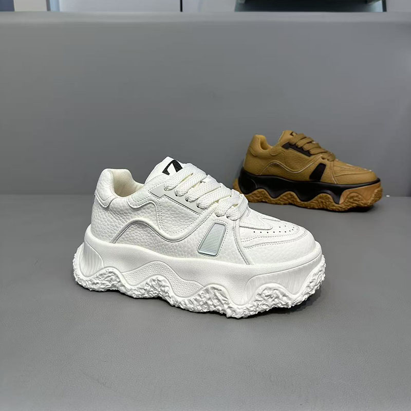 男鞋秋冬季2025新款厚底增高板鞋