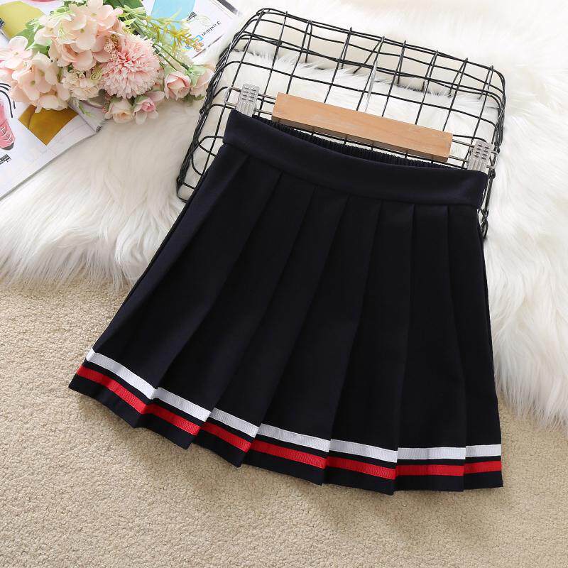 女童百褶裙半身裙夏天儿童装女孩短裙子夏季小学生校服裙JK学院