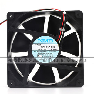 B40 B39 B30 4715KL 12038原装 B49 B46 NMB变频器散热风扇24V 05W