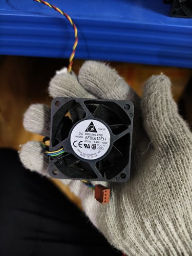 台达6025 12V 0.48A AFB0612EH 6CM/厘米PWM温控调速风扇
