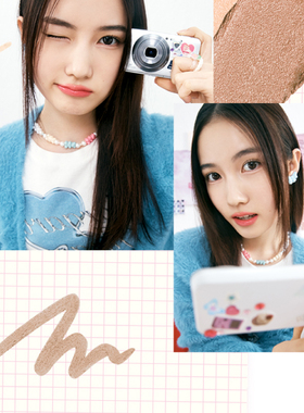 韩国colorgram卧蚕笔双头all in one眼线胶笔提亮哑光细闪珠光女