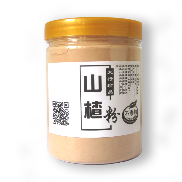 太行山野生纯山楂粉180g 超微细粉 无籽无添加 包邮