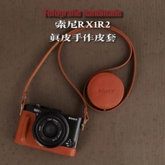 RX1 RX1R RX1R2 相机皮套 保护套 头层牛皮 皮套 镜头盖适用索尼