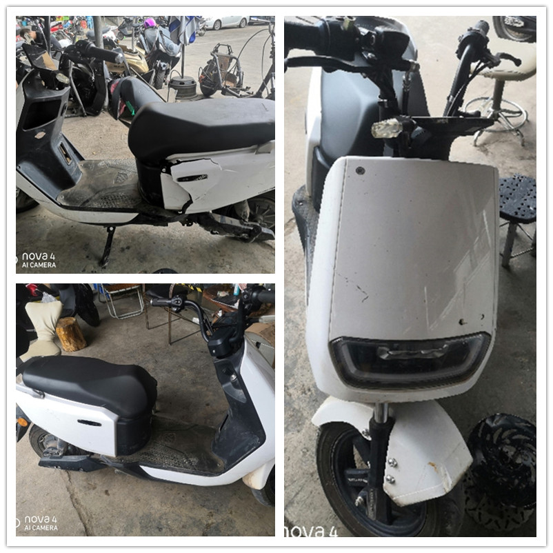 电动车HQ华河H1外壳大牛华日BP-105BM全套BQ小刀1M台铃通用塑件