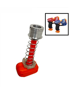 NERF软弹枪热火竞争者蛟龙一球发射器球弹枪活塞配件拍头零件