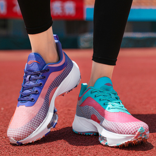 专业跑步鞋男女超轻减震前掌气垫青少年体育初中学生田径运动钉鞋