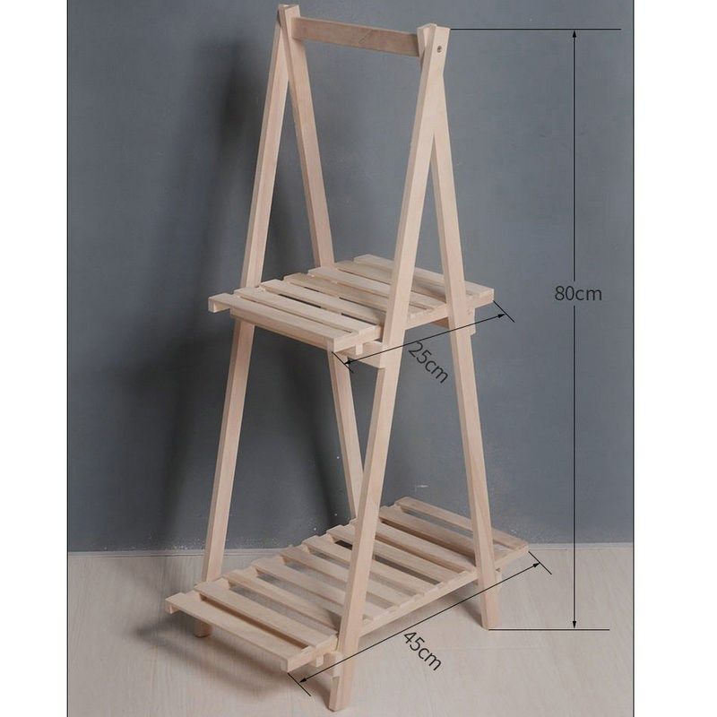 客厅花架两层落地实木制地中海风格木质阳台简易美式乡村新品欧式在类目 住宅家具, 架类, 花架/花几中 - 来自Buy2taobao.com提供专业的淘宝代购服务