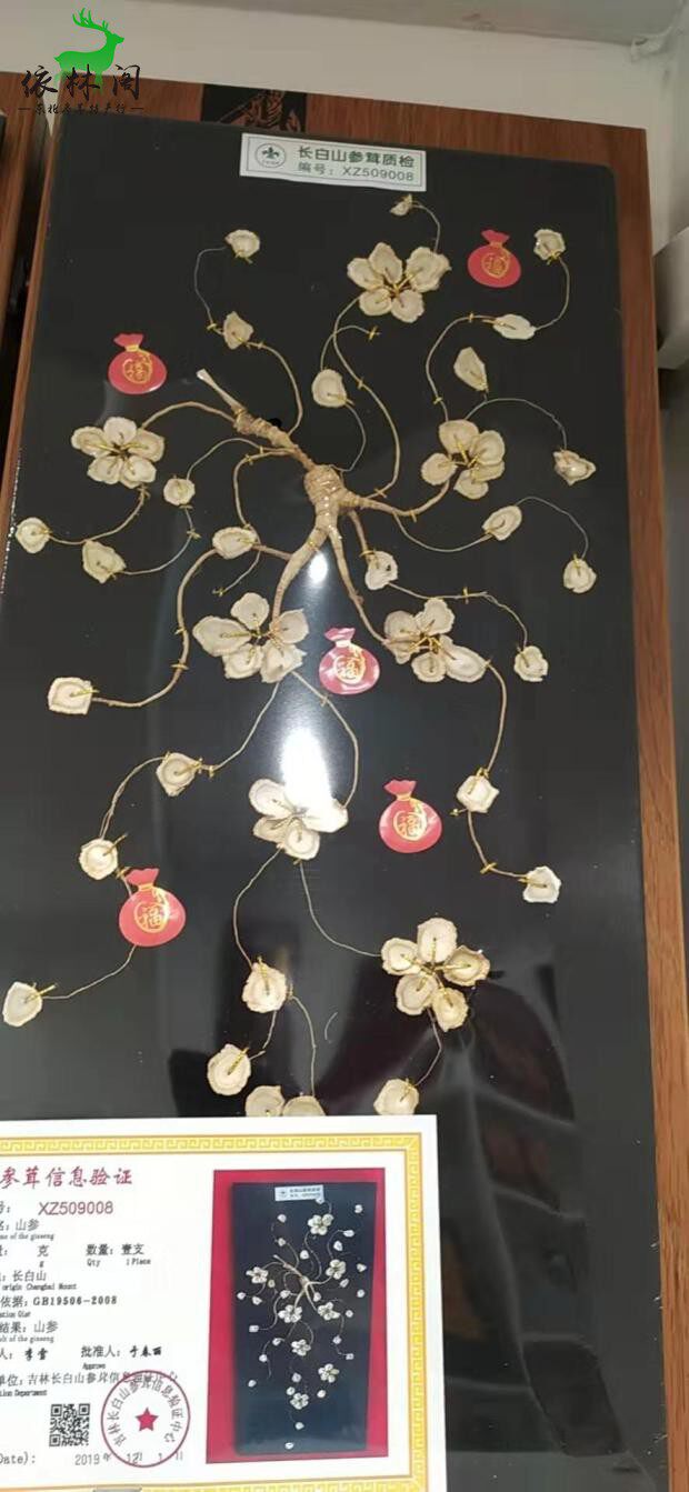 长白山林下参东北山参礼盒山参人参礼盒