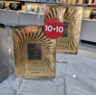 10片/托尼魅力tonymoly 24K黄金蜗牛发酵面膜贴保湿补水淡纹滋养