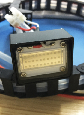 UV打印机LED灯 A3 A4UV平板打印机UV灯水冷固化灯紫蓝色光LED灯