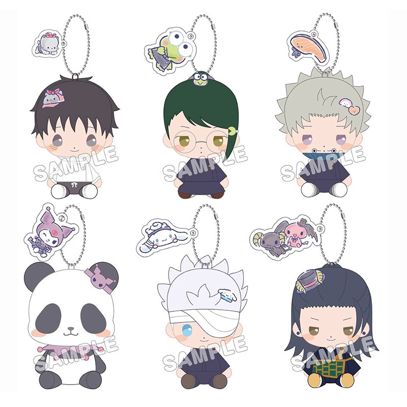 咒术回战0卷三丽鸥毛绒玩偶挂件