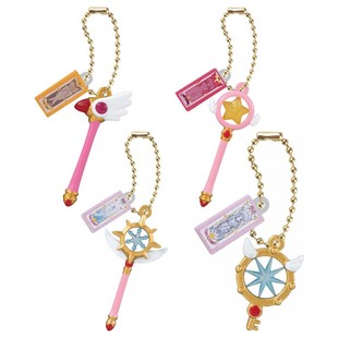 【全款预售】万代扭蛋 魔卡少女樱迷你挂件封印之杖 梦之杖魔法棒