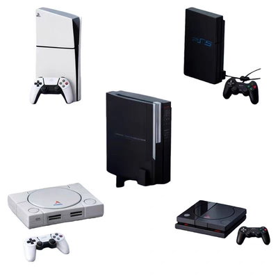 PlayStation索尼游戏机手柄摆件