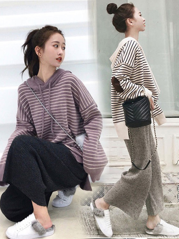 Pregnant women's clothes, spring clothes, fashion two-piece suit, autumn and winter, Internet celebrity, age reduction, sports and leisure, trendy mother, foreign style, spring and autumn
