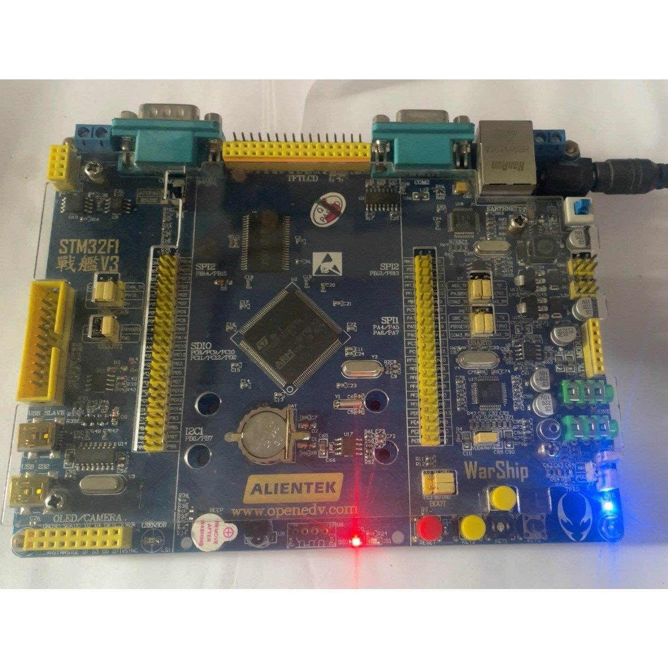 AliENTEK 战舰 STM32F1开发板 V3 成色如图议价产品