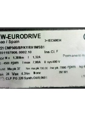 SEW伺服电机PSC221 CMP50S/BP/KY/RH1议价产品