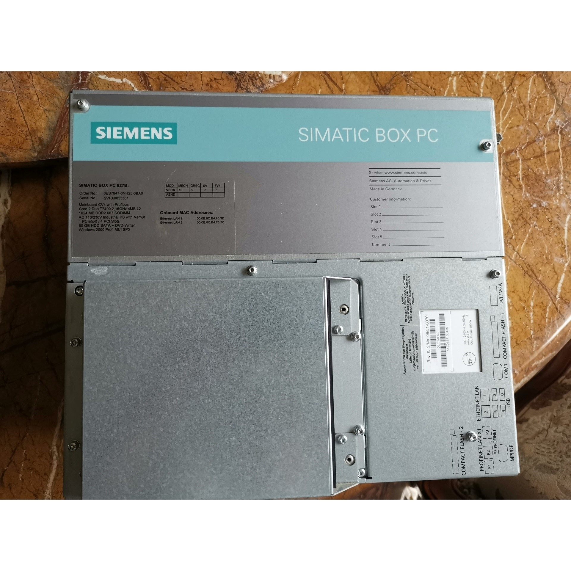 BOX PC 827B工控机,型号6E议价产品