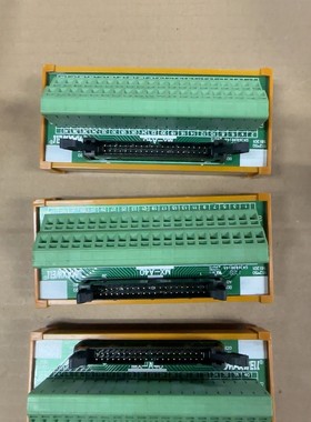 MAXWELL MX-A40 接线端子台 3个,黄色外壳绿色议价产品