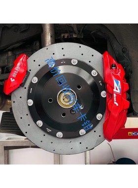 ALCON RC6+RC4+ BELFE碳陶盘套装,红色卡钳议价产品