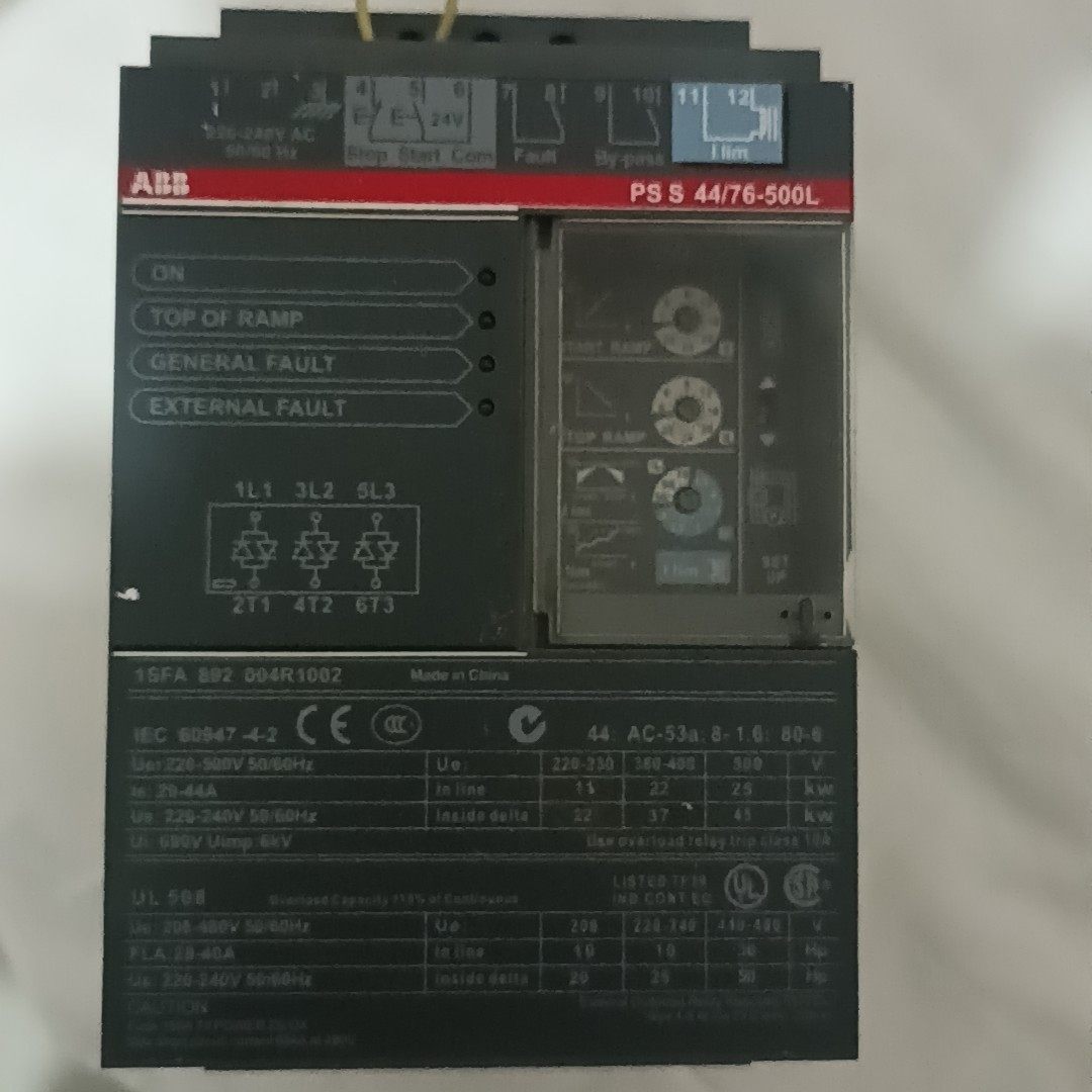 议价 软启动器22KW PSS44/76-500L软启动议价产品