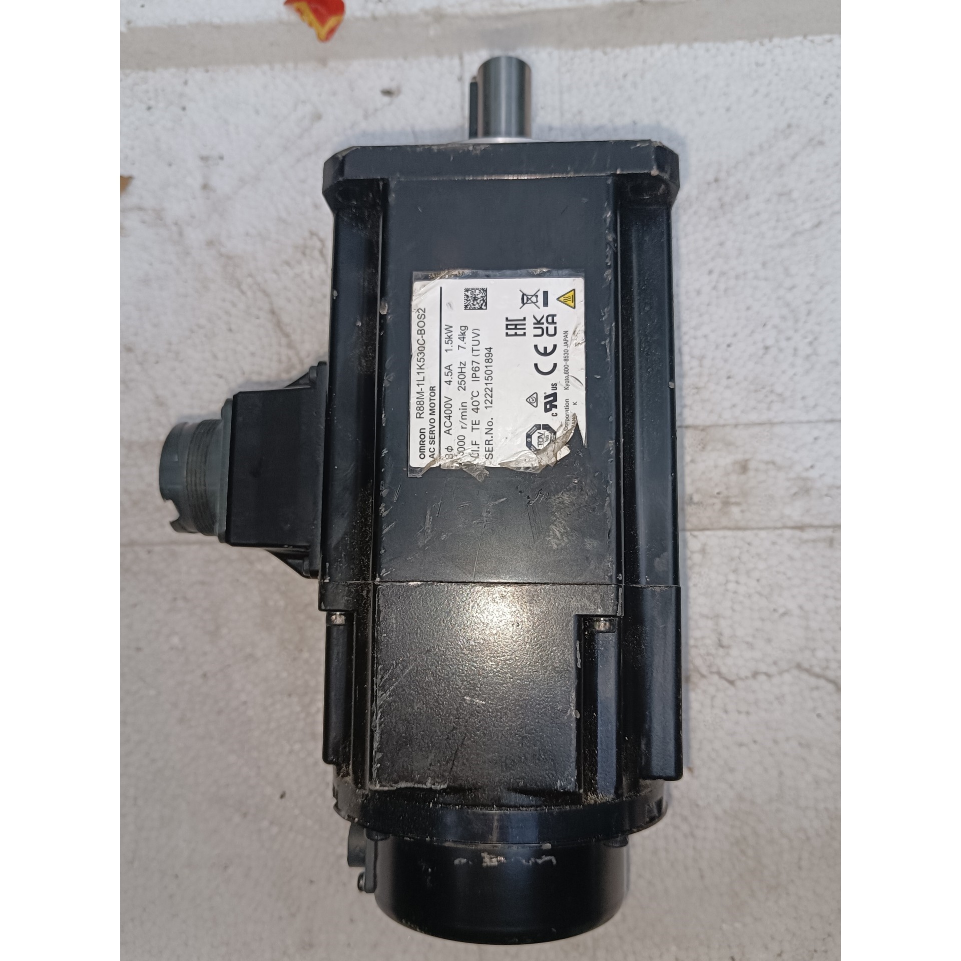 伺服电机R88M-1L1K530C-BS2,1.5KW议价产品