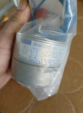 德国威卡WIKA电接点隔膜压力表,型号232.35.063,议价产品