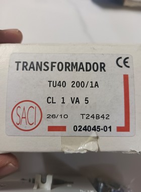 TU40 200/1A,西班牙SACI电流互感器议价产品