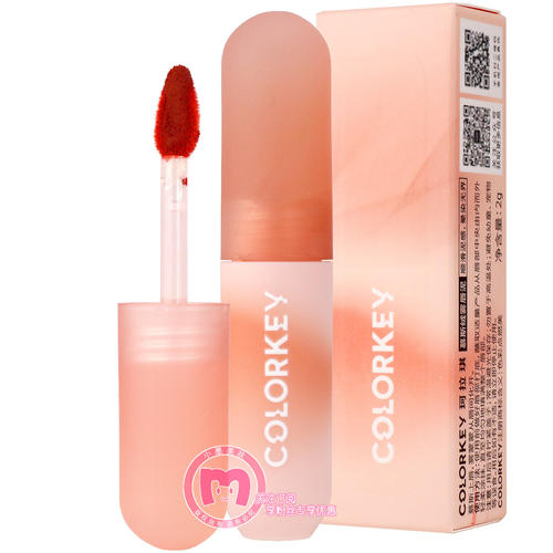 colorkey珂拉琪慕斯绒雾唇泥2g樱花款小彩蛋唇泥丝绒唇釉哑光口红