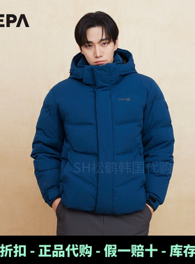 25新李俊昊同款NEPA耐葩韩国代购冬季男装保暖鹅绒羽绒服7L72023