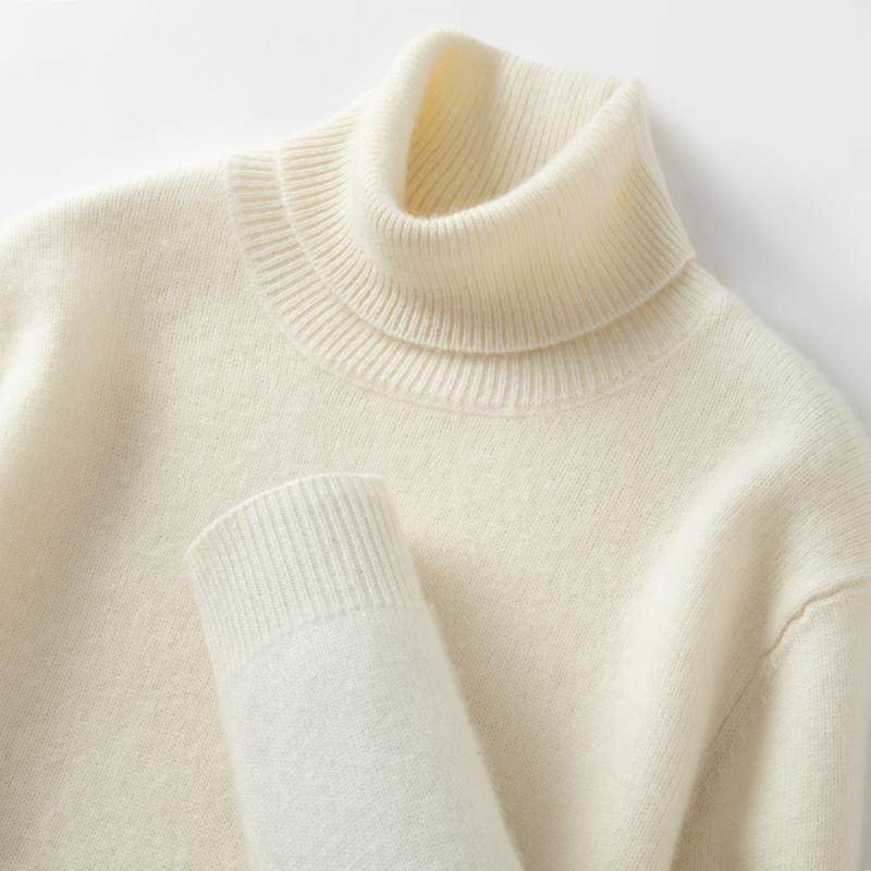 100%山羊绒衫男士高翻领毛衣商务休闲长袖套头针织衫秋冬保暖毛衣,男装,羊绒套衫,淘宝优惠券,粉丝福利购,淘宝优惠卷