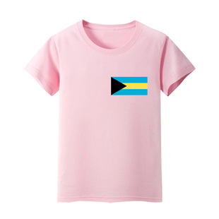 巴哈马国旗t恤1年级2儿童3男女童4短袖5小学生6岁班级7活动8衣服9