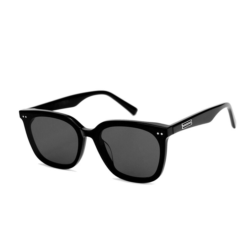 2025新款GM墨镜女彩色男板材方框大框遮阳复古太阳镜Heizer眼镜潮