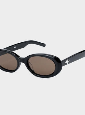 GM2025新款椭圆框BANDONEON. S星球标识太阳镜猫眼小框配近视墨镜