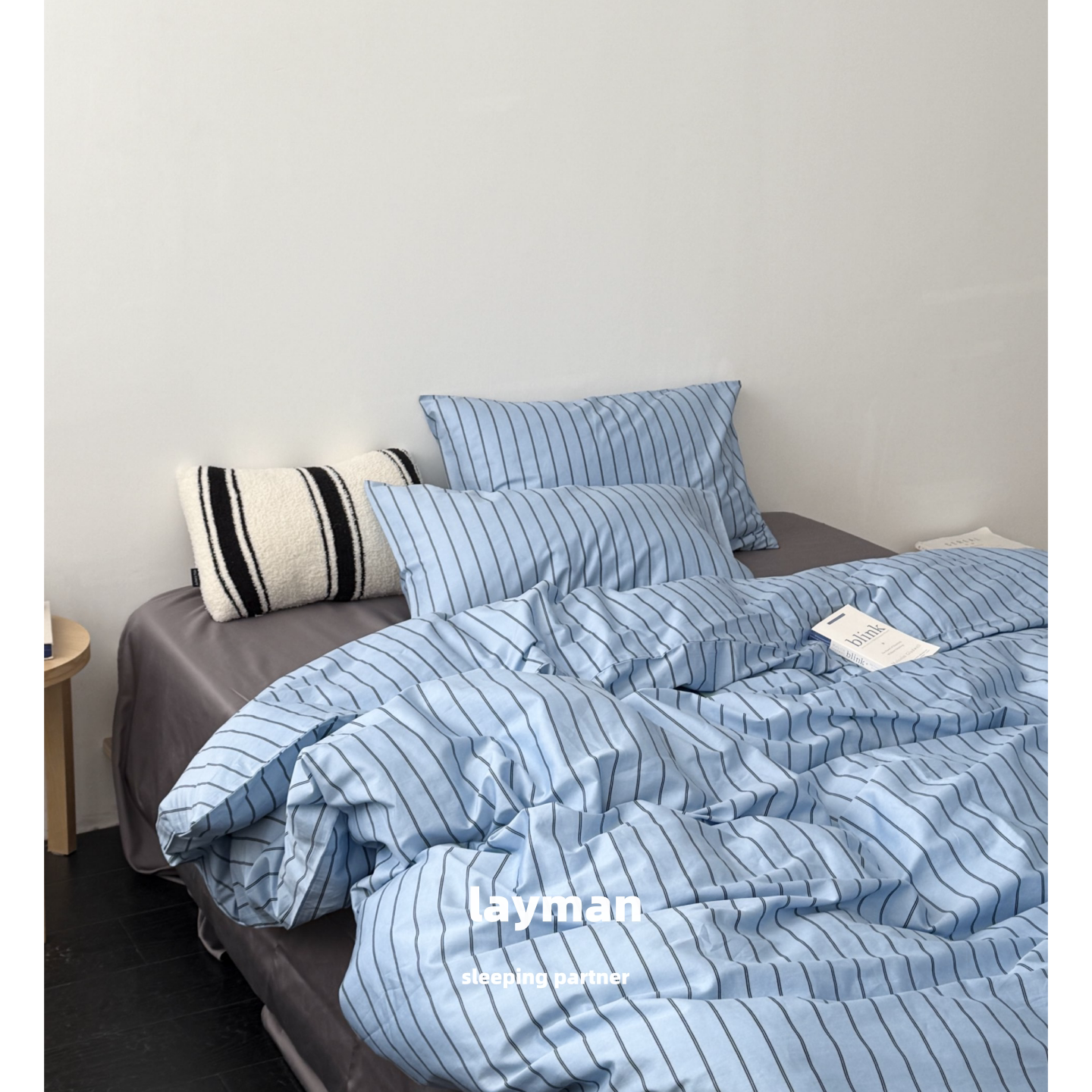 Layman外行 A类60支长绒棉四件套全棉纯棉超柔裸睡柔软床单被套