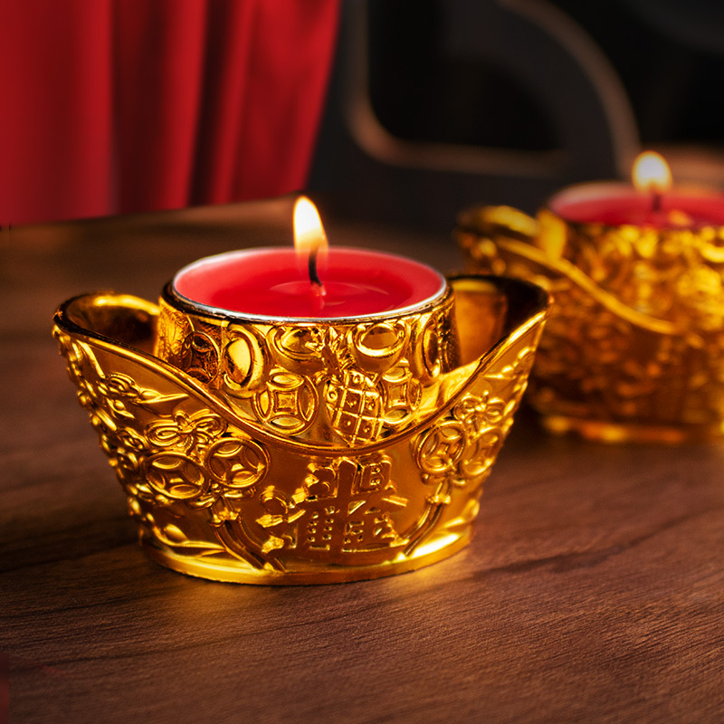 元宝3小时酥油蜡烛家用无烟环保寺庙礼佛酥油灯无烟无味供佛酥油