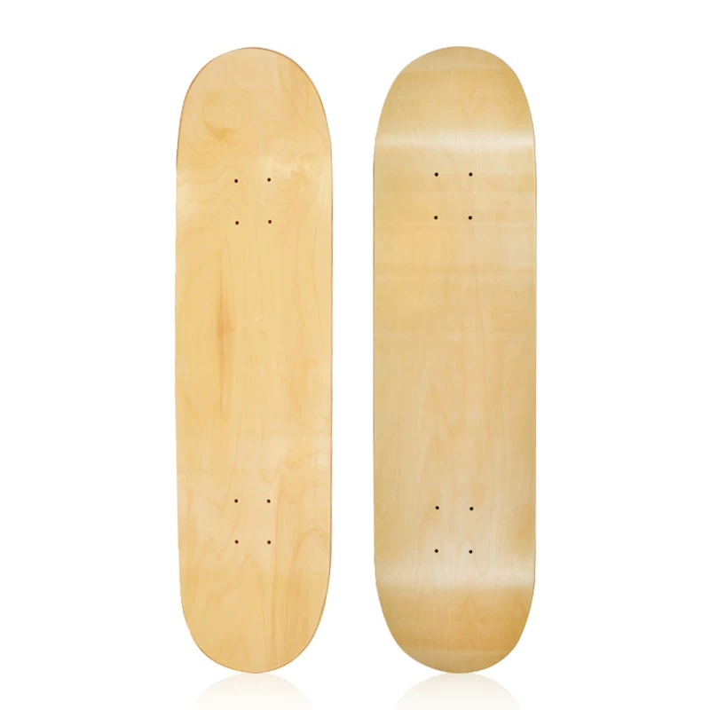 Two -upcrush skateboard surface, northeast of Russia, maple skateboard, bare plate deep concave foot action fancy skateboard surface
