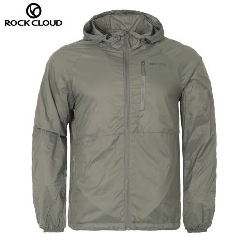 ROCKCLOUD连帽防泼水防风夹克男