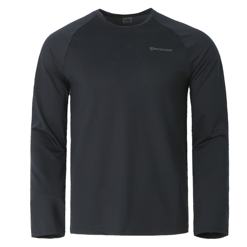 岩云男士速干防晒透气长袖T恤