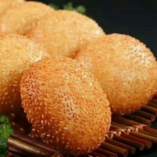 芝麻空心馍小烧饼油炸点心小夹饼