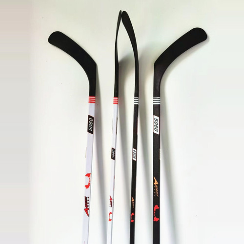 冰球杆轮滑冰球木质曲棍球杆耐磨