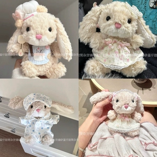 Jellycatyummy兔衣服卷毛小猪小狗娃衣眼罩睡衣连衣裙 仅衣服