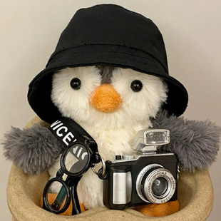 jellycat11cm花生企鹅衣服帽16 23厘米玩偶相机配饰 仅衣服