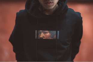 SSUR PLUS 李小龙连帽卫衣 美国街头潮牌 男女同款 情侣薄款帽衫